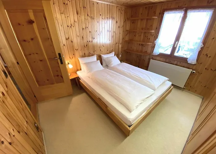 Alis - Grosses Chalet, Nahe Sportarena Und Skilift, Bis 9 Personen Daire Leukerbad
